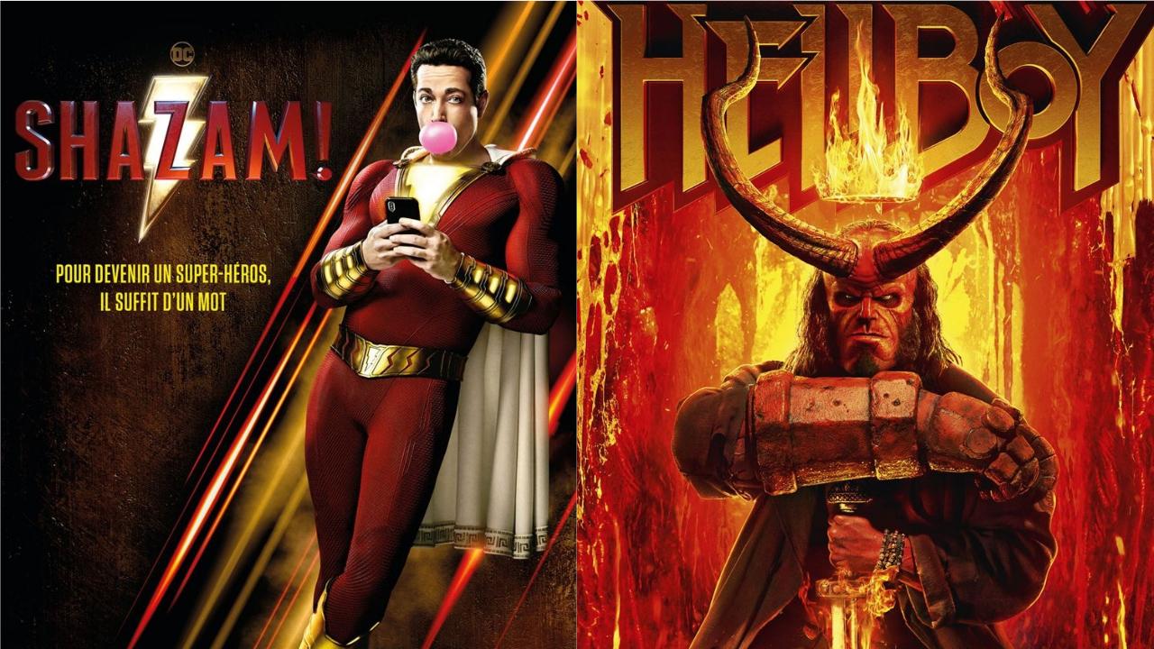 Box-office US du 14 avril : Shazam tient tête à Hellboy