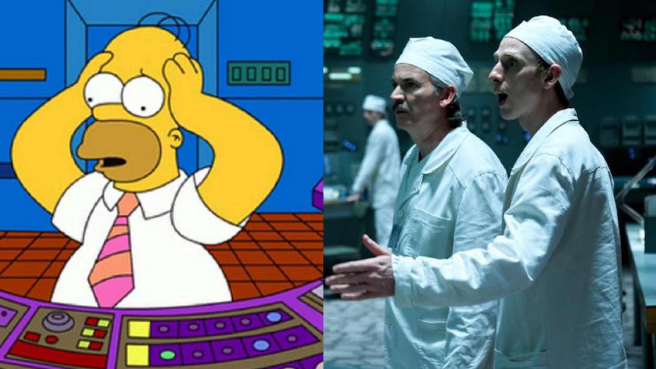 Chernobyl et... Les Simpson !