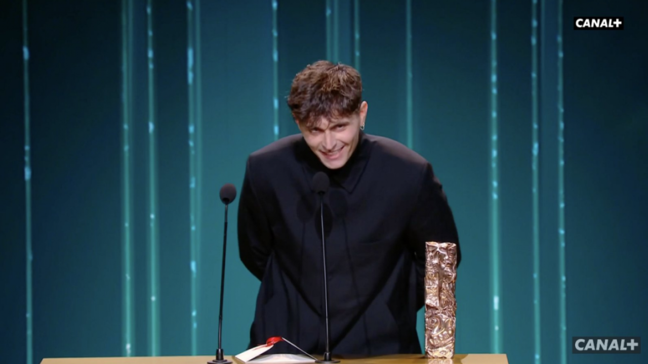 Les gagnants des César 2024 en photos : Raphaël Quenard a reçu le César de la meilleure révélation masculine