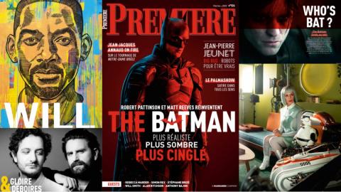 Au sommaire de Première n°526 : The Batman, Robert Pattinson, le Palmashow, Will Smith, Jean-Pierre Jeunet, Rebecca Marder, Simon Rex...