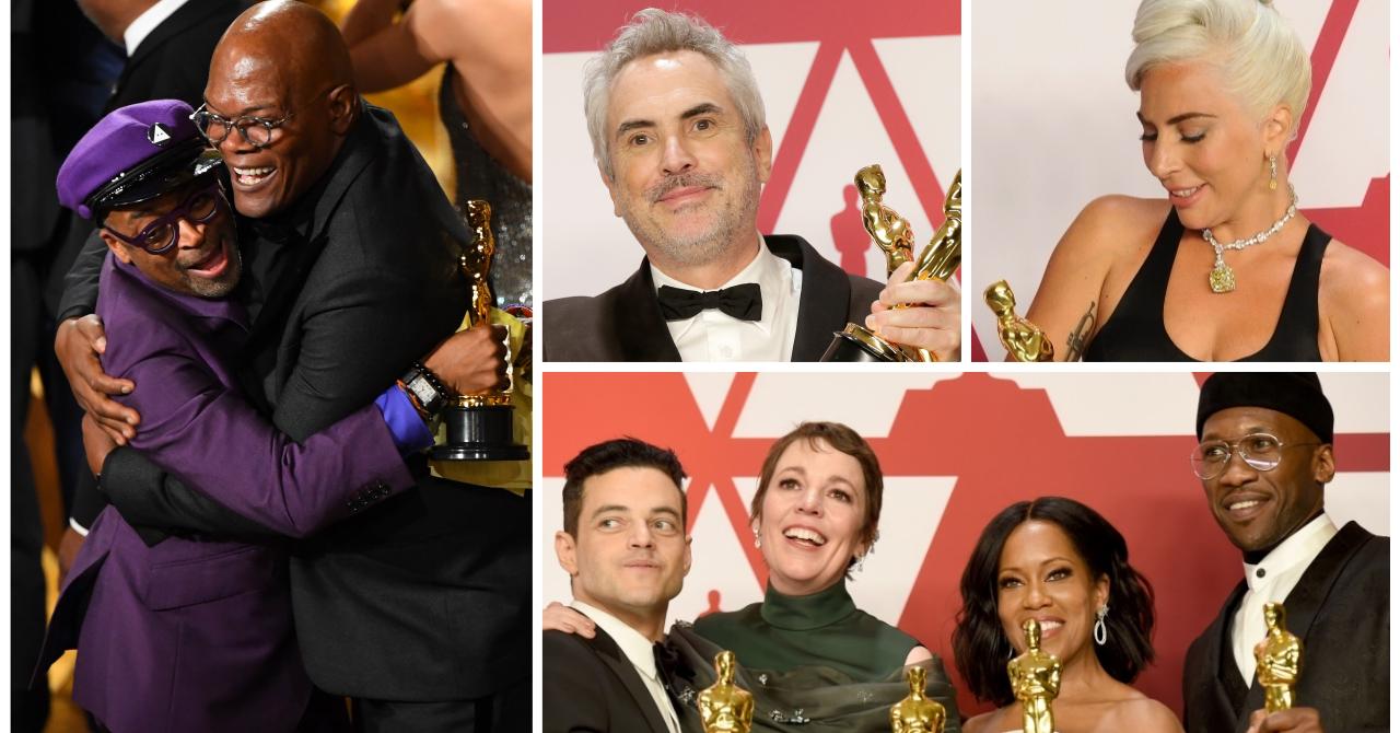 Oscars 2019 : Les plus belles photos des gagnants
