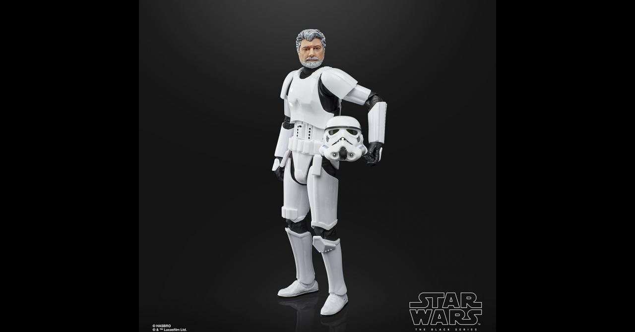 George Lucas en Stormtrooper - Hasbro