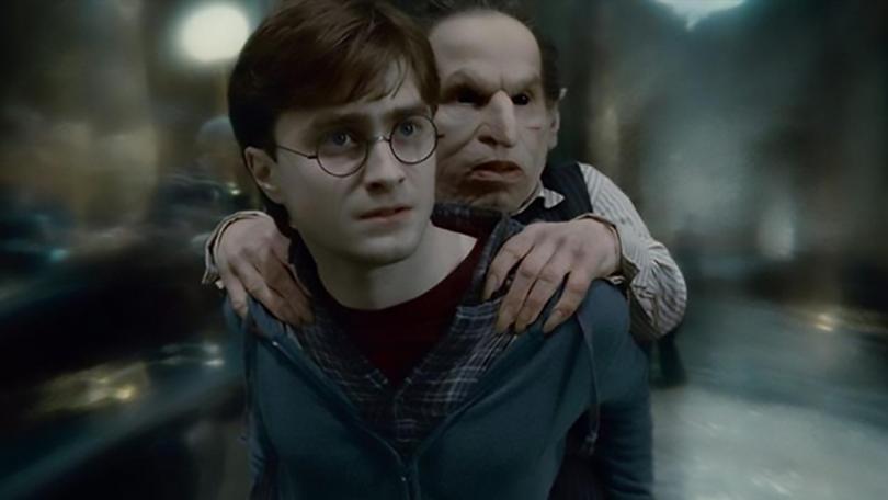 Warwick Davis en Gripsec dans Harry Potter